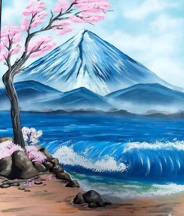 Isolation paradise - ART PRINT of original Acrylic painting