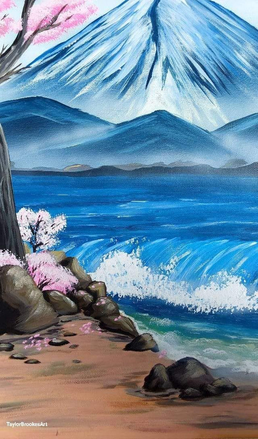 Isolation paradise - ART PRINT of original Acrylic painting