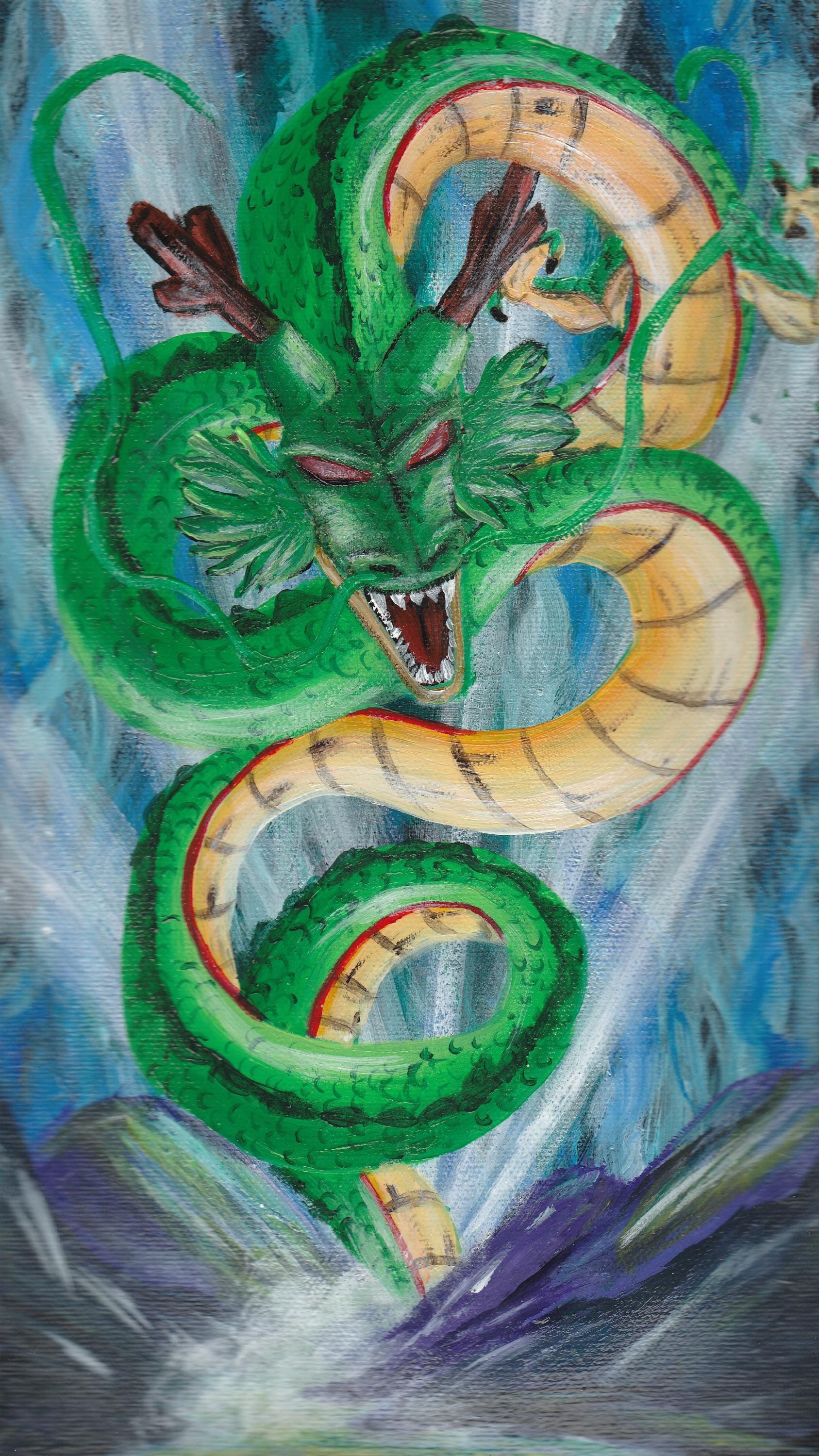 The Green One - ART PRINT of original Acrylic painting