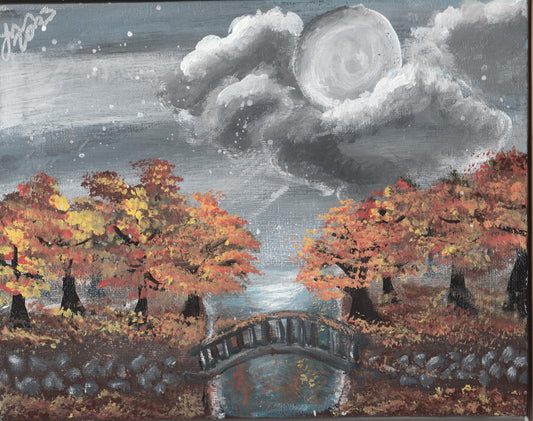 Fall - Art PRINT of original acrylic painting
