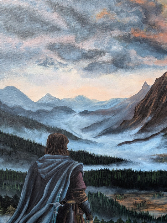 SOLD "GONDOR CALLS FOR AID!"