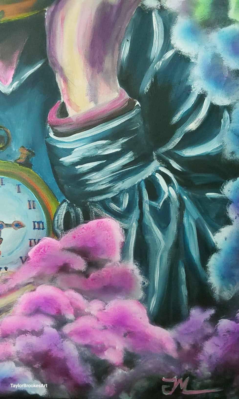 Time- ART PRINT of original Acrylic painting