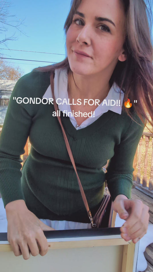 SOLD "GONDOR CALLS FOR AID!"